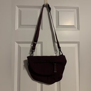 Stylish Lululemon Purple Crossbody Bag
